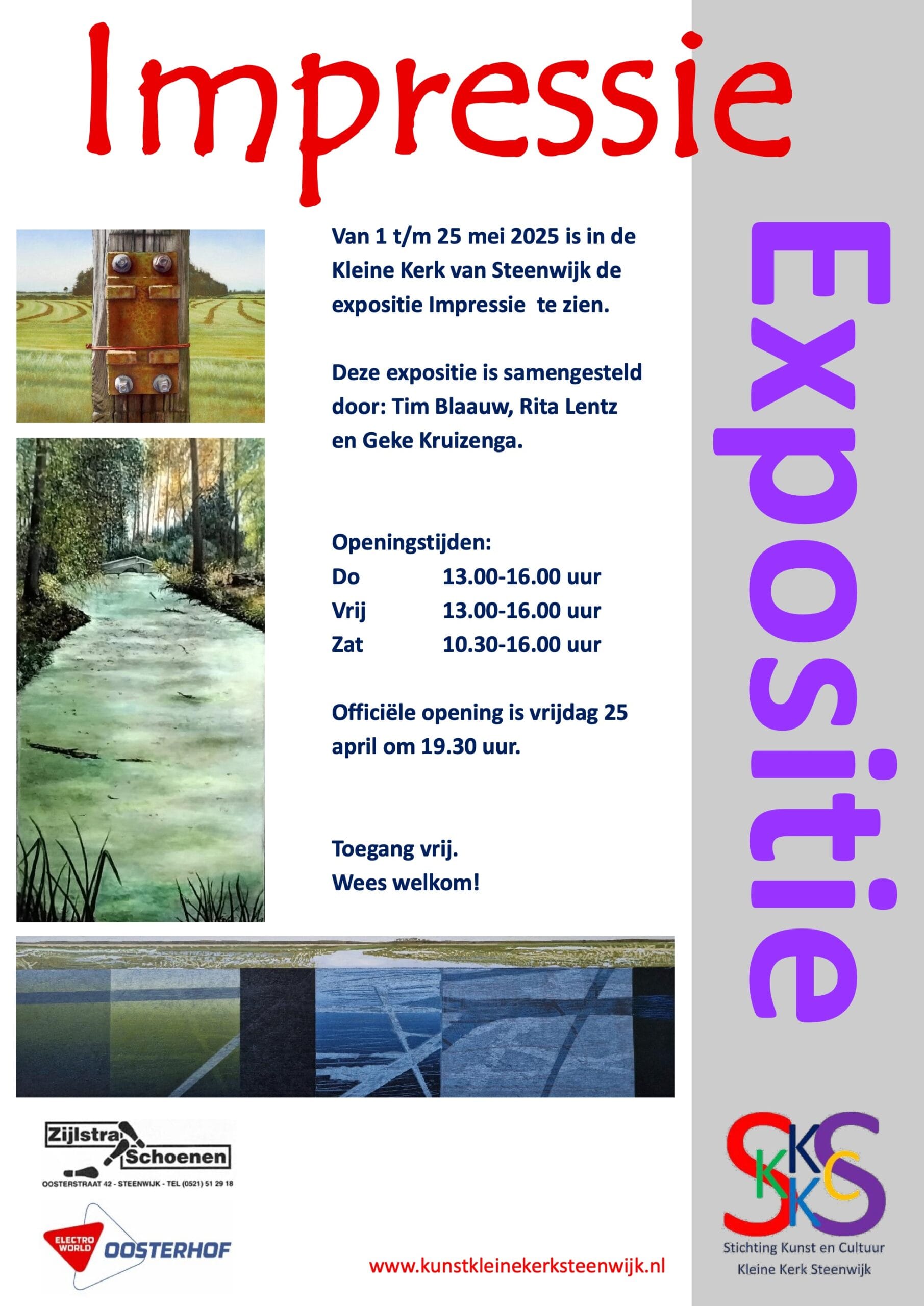 Expositie Kleine Kerk in Steenwijk